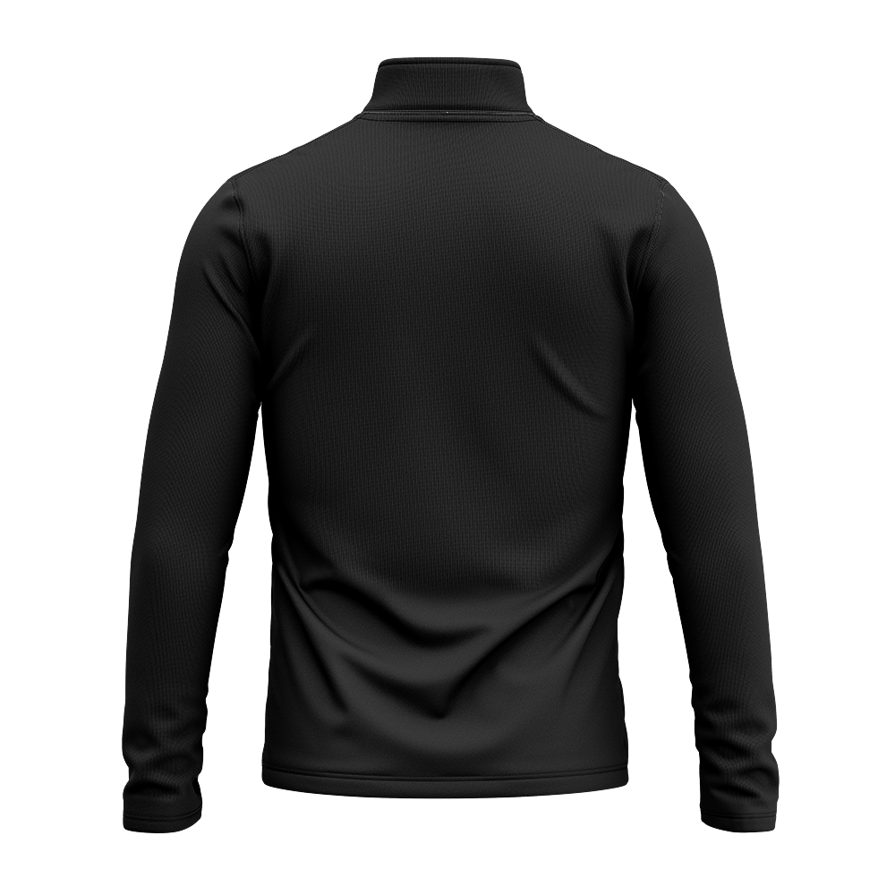 Villa Park Hockey Official 1/4 Zip - Black