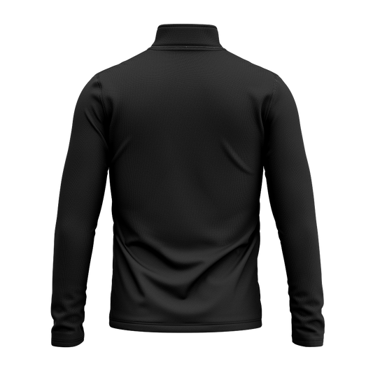 Villa Park Hockey Official 1/4 Zip - Black