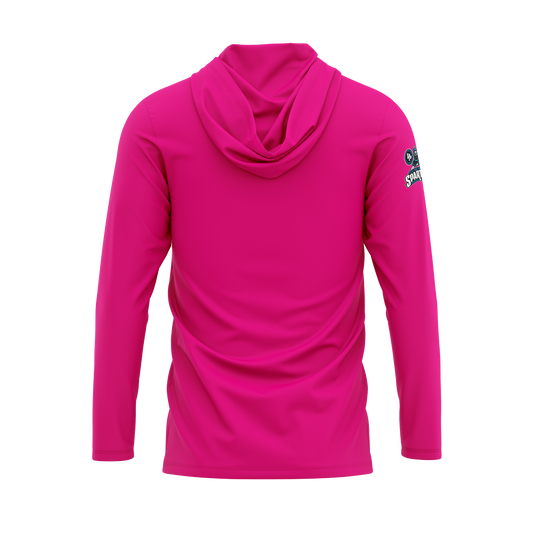 Villa Park Hockey Womens Club Lightweight Hoodie - Pink